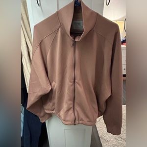 Abercrombie & Fitch Brown Zip-Up Hoodie